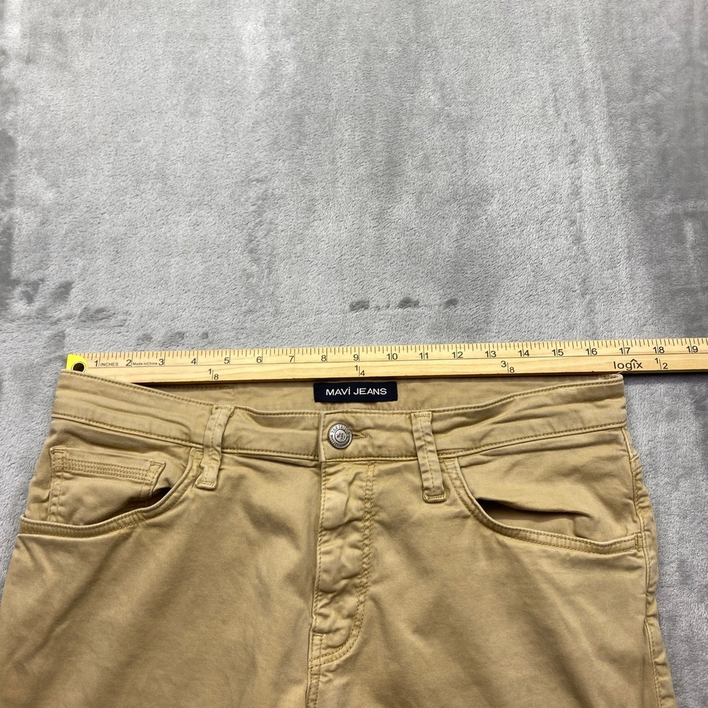 Mavi Jeans Marcus Khaki Tan Straight Leg Pants Mens 34 Fits 33"‎ Preppy Grunge - Picture 5 of 8